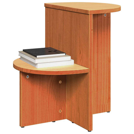 Vidaxl salontafel wasbruin 50 x 40 x 50 cm massief grenenhout