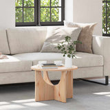 Vidaxl salontafel naturel 50 x 50 x 35 cm massief grenenhout