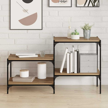 Vidaxl boekenplank bord 3-laags 4 st 60 x 40 x 1,5 cm bewerkt hout
