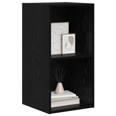 Vidaxl tv-meubelset 37 x 37 x 72 cm zwart eiken bewerkt hout