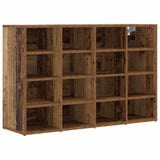 Vidaxl schoenenkast met plank oudhout 103 x 30 x 67 cm bewerkt hout