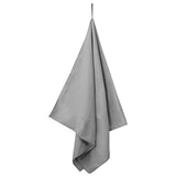 Vidaxl sporthanddoeken 2 pcs donkergrijs 140 x 70 cm