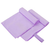 Vidaxl sporthanddoeken 2 pcs paars 50 x 30 cm polyester en polyamide