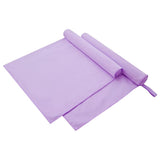 Vidaxl sporthanddoeken 2 pcs paars 180 x 90 cm polyester en polyamide