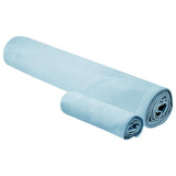 Vidaxl set van sporthanddoeken 2 pcs blauw stof