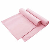 Vidaxl buiten stoel handdoeken 2 pcs roze 130 x 60 cm