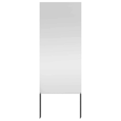 Vidaxl tuin privacy screen zilver 50 x 140 cm gegalvaniseerd staal