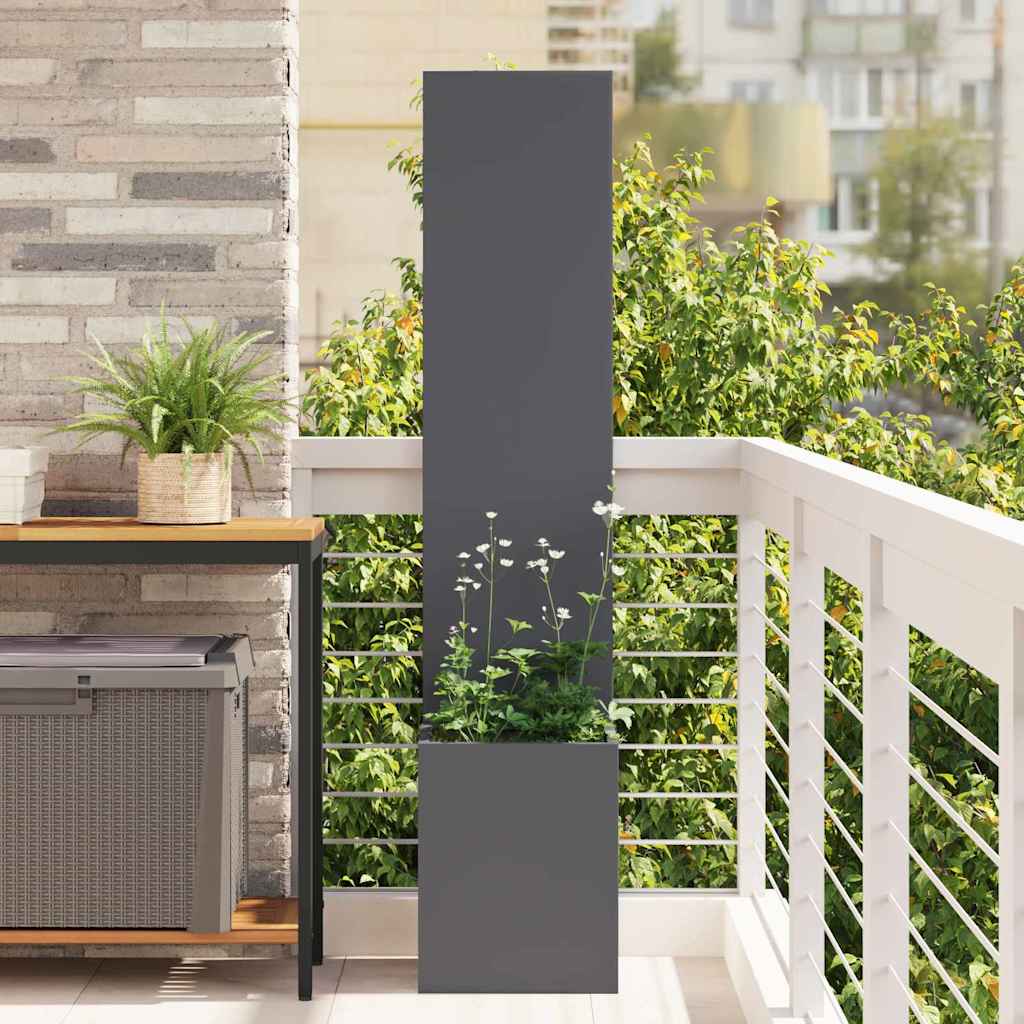 Vidaxl tuin privacy screen fretwerk antraciet 32 x 32 x 150 cm