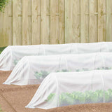 Vidaxl insecten net wit 2 x 25 m polyetheen