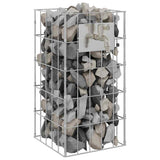 Vidaxl gabion kraan zilver 26 x 25 x 50 cm roestvrij staal