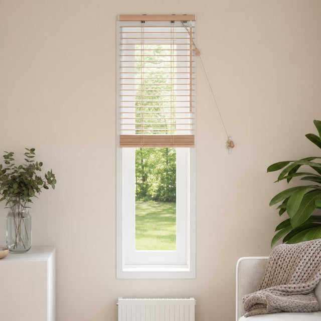 Vidaxl venetiaanse jaloezie eiken look 40 x 130 cm 35 mm
