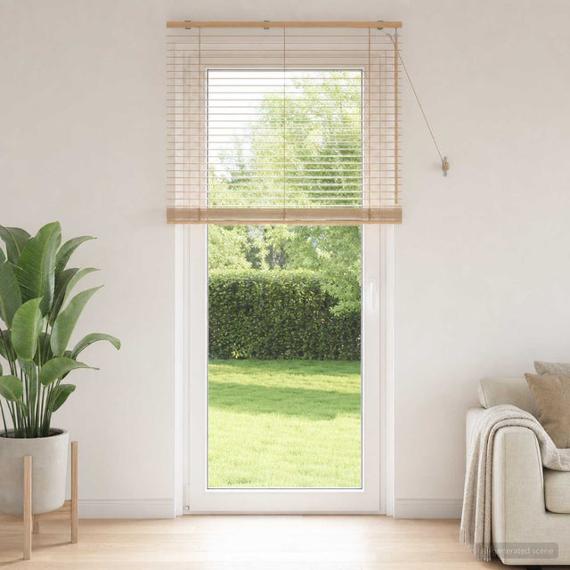 Vidaxl venetiaanse jaloezie eiken look 120 x 250 cm 35 mm