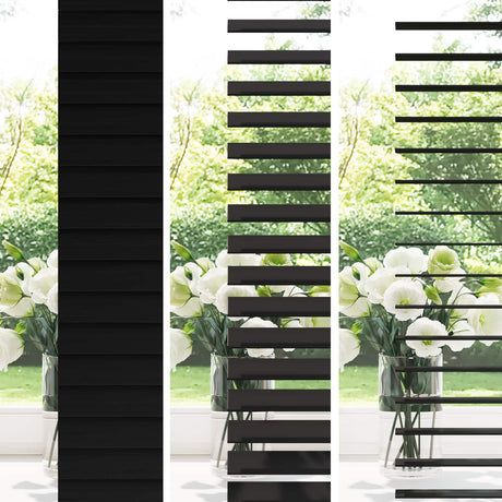 Vidaxl venetiaanse jaloezie zwart 150 x 130 cm 35 mm