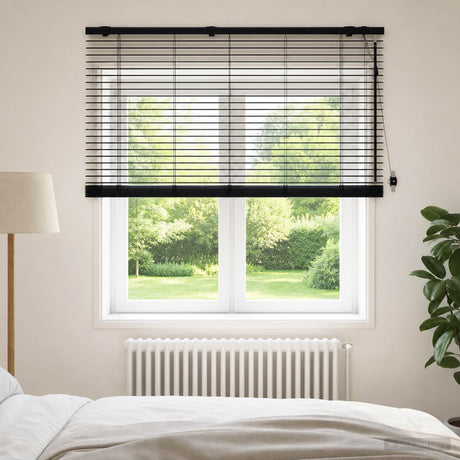 Vidaxl venetiaanse jaloezie zwart 125 x 160 cm 35 mm