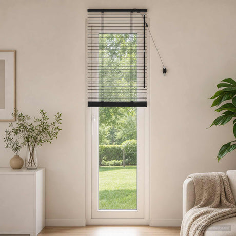 Vidaxl venetiaanse jaloezie zwart 55 x 250 cm 35 mm
