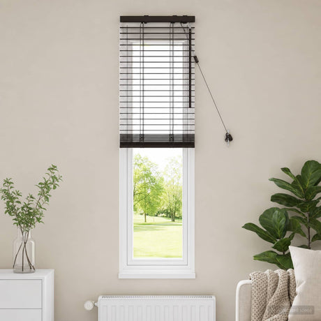 Vidaxl venetiaanse jaloezie donkerbruin 40 x 130 cm 35 mm