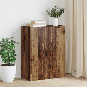Vidaxl wandkast oudhout 69,5 x 34 x 90 cm bewerkt hout