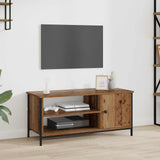 Vidaxl tv-kast 100 x 40 x 45 cm oud hout bewerkt hout