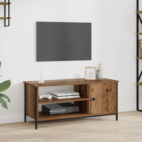 Vidaxl tv-kast 100 x 40 x 45 cm oud hout bewerkt hout