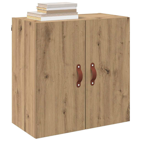Vidaxl wandkast 60 x 31 x 60 cm bewerkt hout artisanaal eikenkleurig
