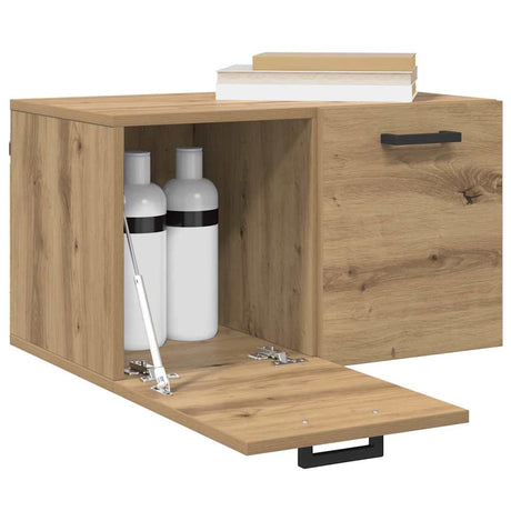 Vidaxl wandkast 60 x 36,5 x 35 cm bewerkt hout artisan eiken
