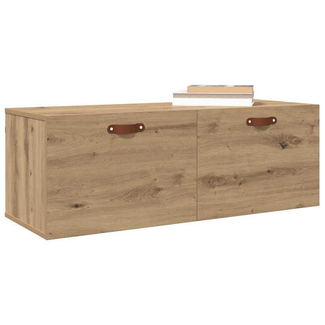 Vidaxl wandkast 100 x 36,5 x 35 cm bewerkt hout artisan eiken