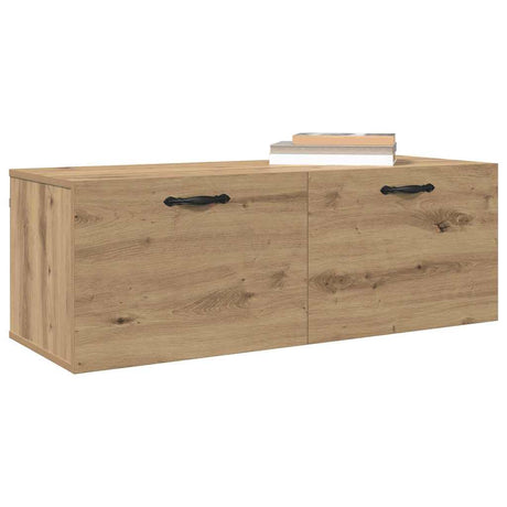 Vidaxl wandkast 100 x 36,5 x 35 cm bewerkt hout artisan eiken