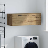 Vidaxl wandkast 100 x 36,5 x 35 cm bewerkt hout artisan eiken