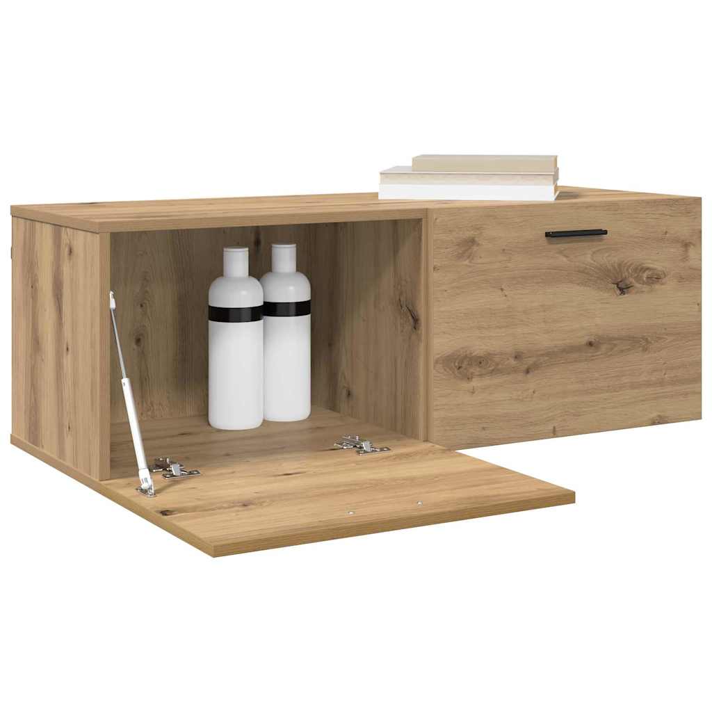 Vidaxl wandkast 100 x 36,5 x 35 cm bewerkt hout artisan eiken