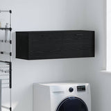 Vidaxl wandkast 100 x 36,5 x 35 cm bewerkt hout zwart eiken