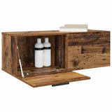 Vidaxl wandkast 100 x 36.5 x 35 cm bewerkt hout oud hout
