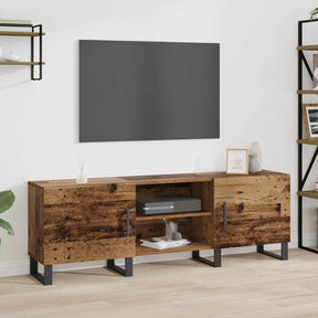 Vidaxl tv-kast 150 x 30 x 50 cm oud hout bewerkt hout
