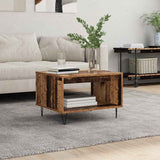 Vidaxl salontafel oud hout 60 x 50 x 40 cm bewerkt hout