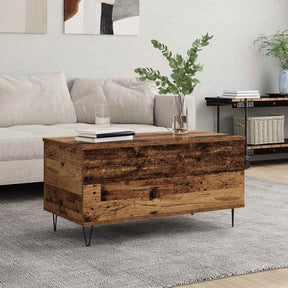 Vidaxl salontafel oud hout 90 x 44.5 x 45 cm bewerkt hout