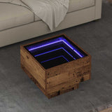 Vidaxl salontafel oud hout 40 x 40 x 30 cm