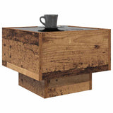 Vidaxl salontafel oud hout 40 x 40 x 30 cm