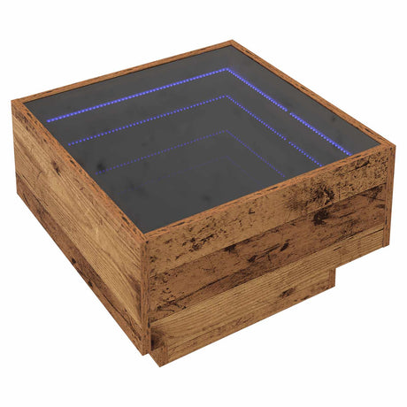 Vidaxl salontafel oud hout 50 x 50 x 30 cm