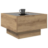 Vidaxl salontafel artisanaal eikenkleurig 50 x 50 x 30 cm