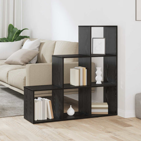 Vidaxl kamerscherm boekenkast 6-laags 99 x 29 x 99 cm bewerkt hout
