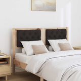 Vidaxl hoofdbord anders bruin en zwart 135 cm massief grenenhout