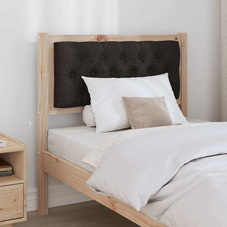 Vidaxl hoofdbord anders bruin en zwart 75 cm massief grenenhout