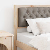 Vidaxl hoofdbord anders bruin en taupe 75 cm massief grenenhout