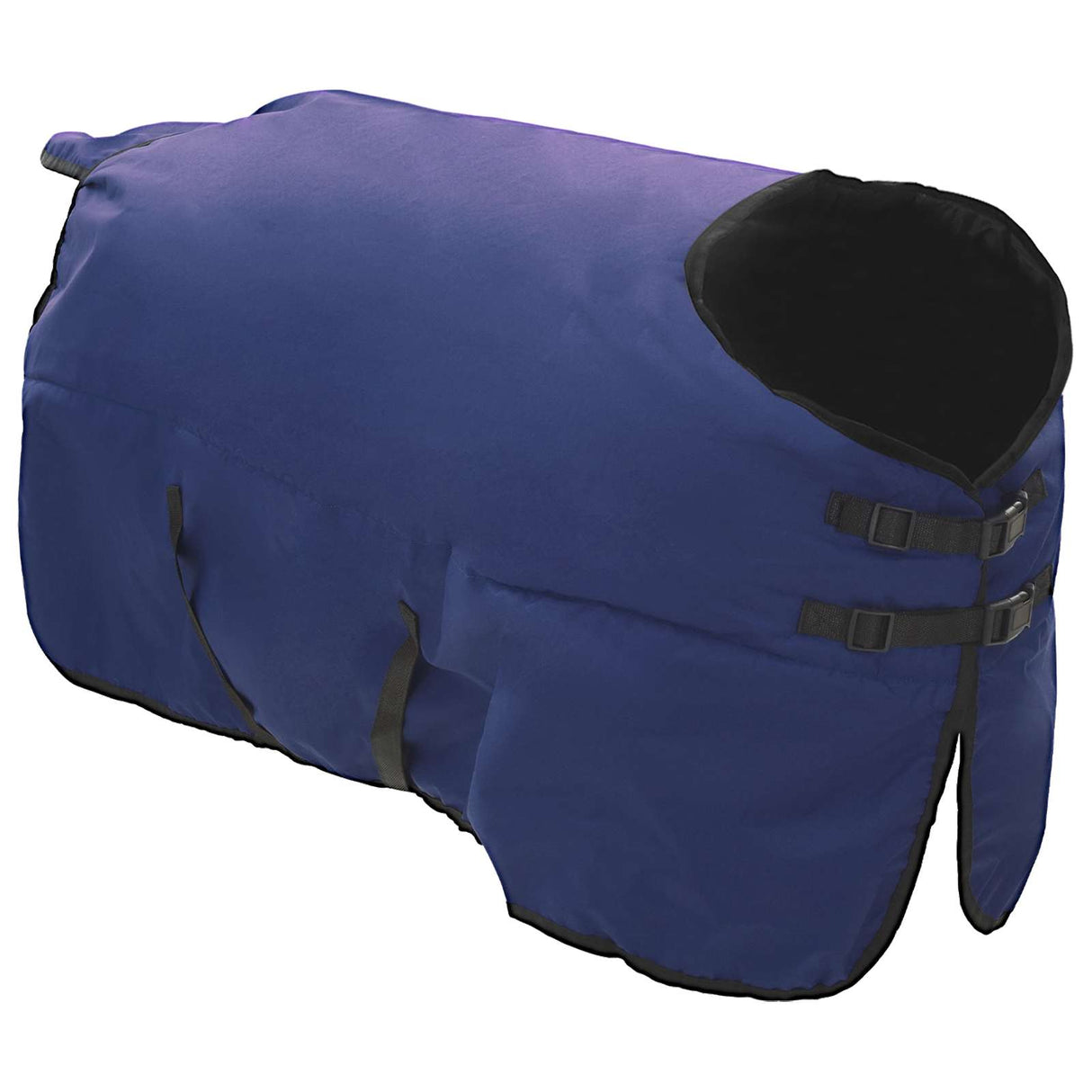 Vidaxl paardendeken donkergroen en zwart 125 cm polyester