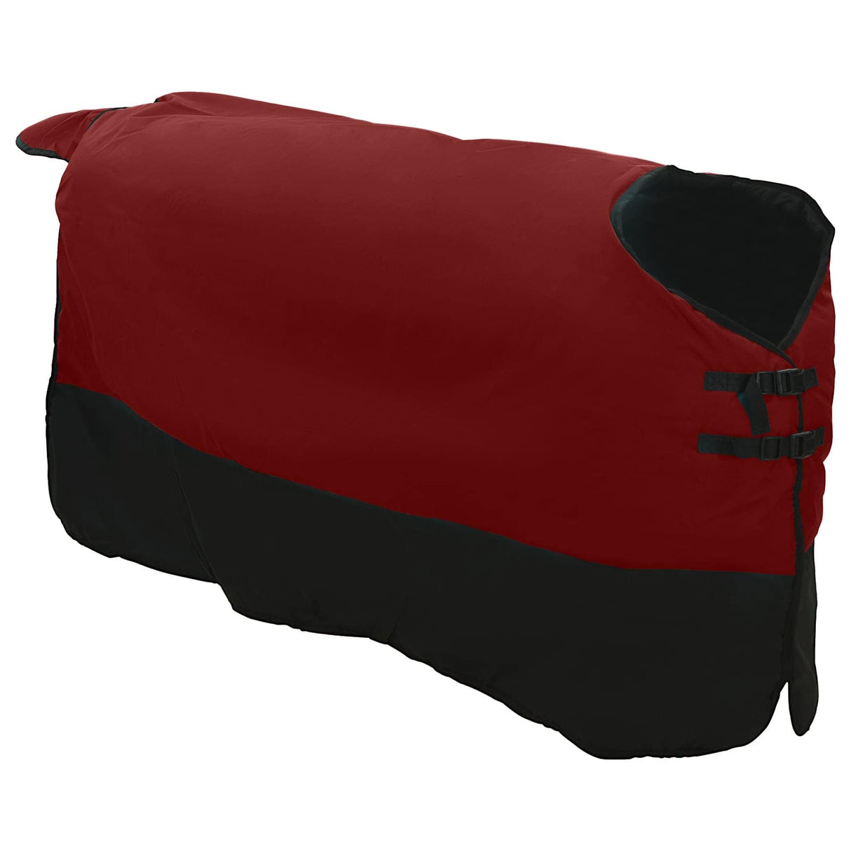 Vidaxl paardendeken donkergroen en zwart 145 cm polyester