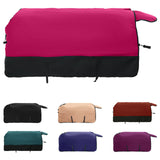 Vidaxl paardendeken roze en zwart 165 cm polyester