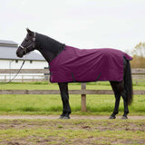 Vidaxl paardendeken donkergroen en zwart 145 cm polyester