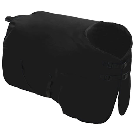 Vidaxl paardendeken donkergroen en zwart 105 cm polyester