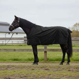 Vidaxl paardendeken donkergroen en zwart 125 cm polyester