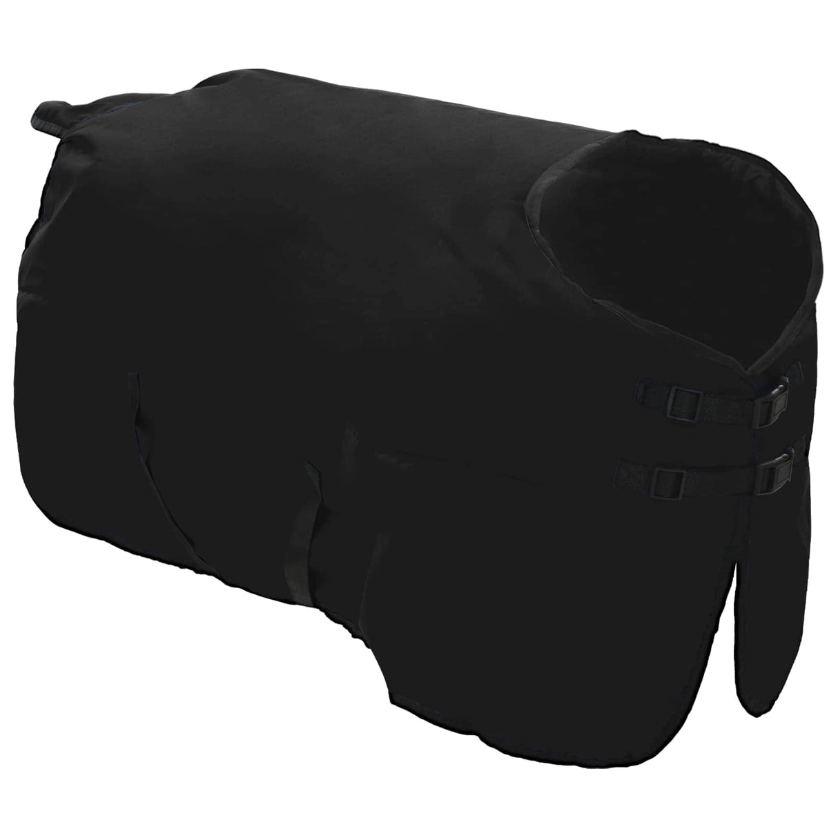 Vidaxl paardendeken donkergroen en zwart 165 cm polyester