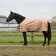 Vidaxl paardendeken cappuccino 155 cm polyester